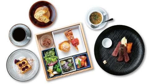 3日目洋食コース(一例)